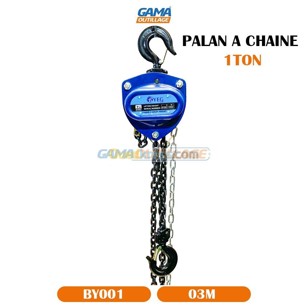 PALAN A CHAINE 1TON 3M BYEG