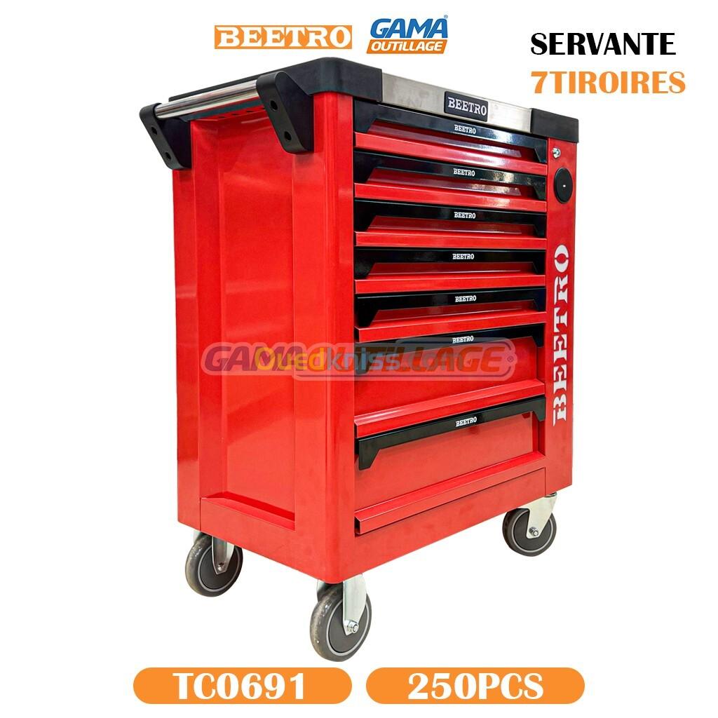 SERVANTE 7TIROIRES 251PCS BEETRO