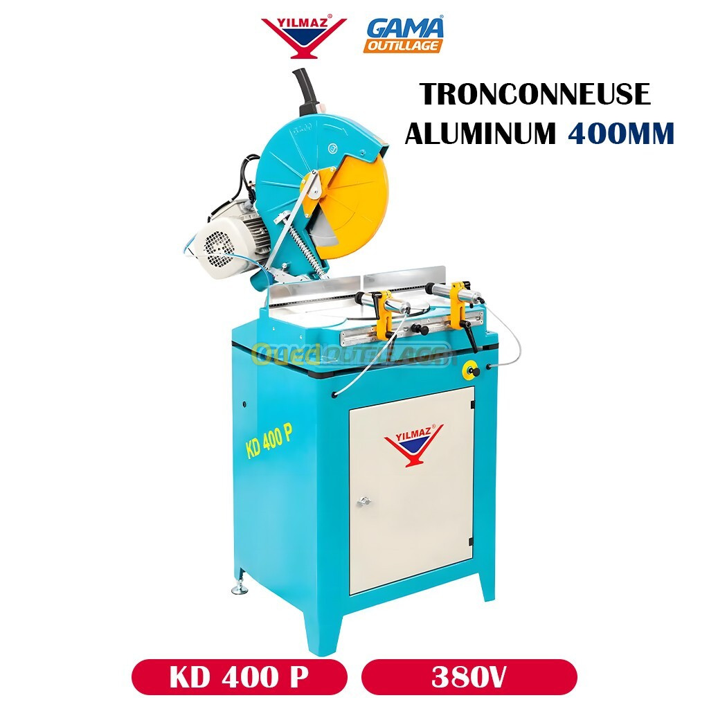 TRONCONNEUSE ALUMINUM 400MM 380V PNEUMATIQUE YILMAZ