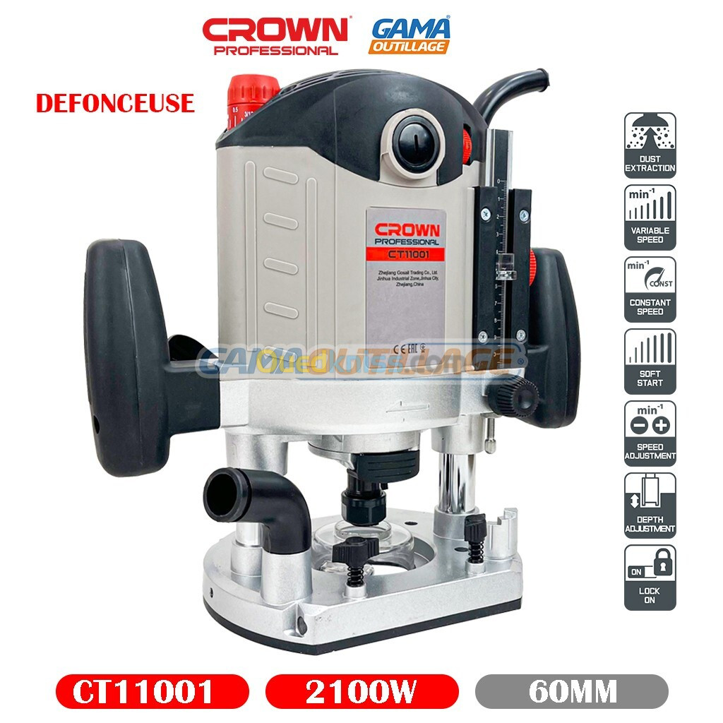 DEFONCEUSE 2100 W CROWN