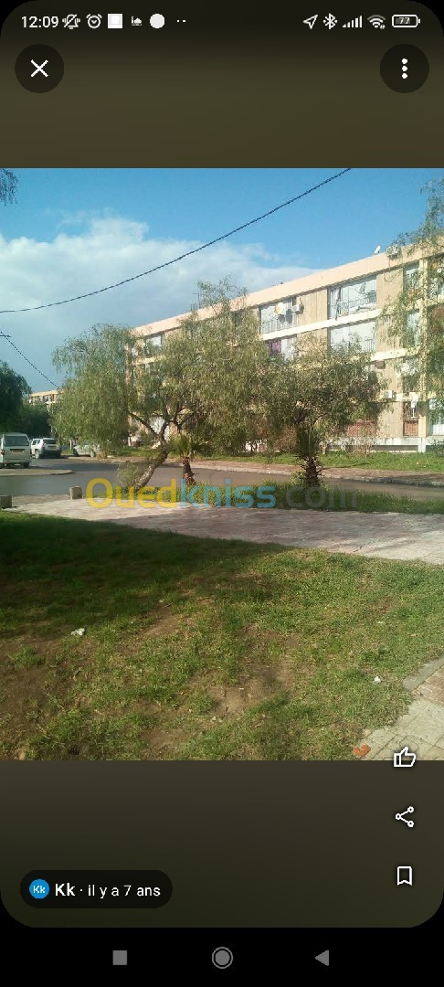 Vente Appartement F3 Blida Blida