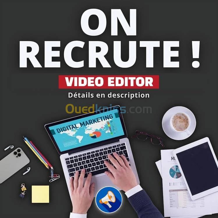 Offre d'emploi : Monteur Vidéo pour E-commerce