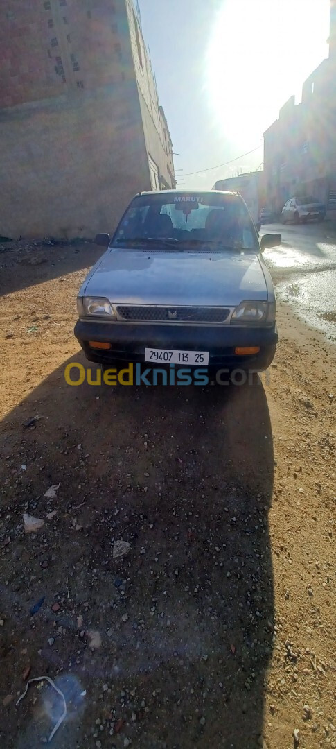 Suzuki Maruti 800 2013 Maruti 800