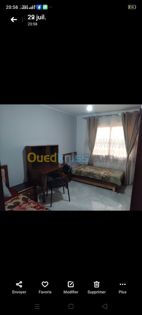 Vente Appartement F4 Blida Beni mered