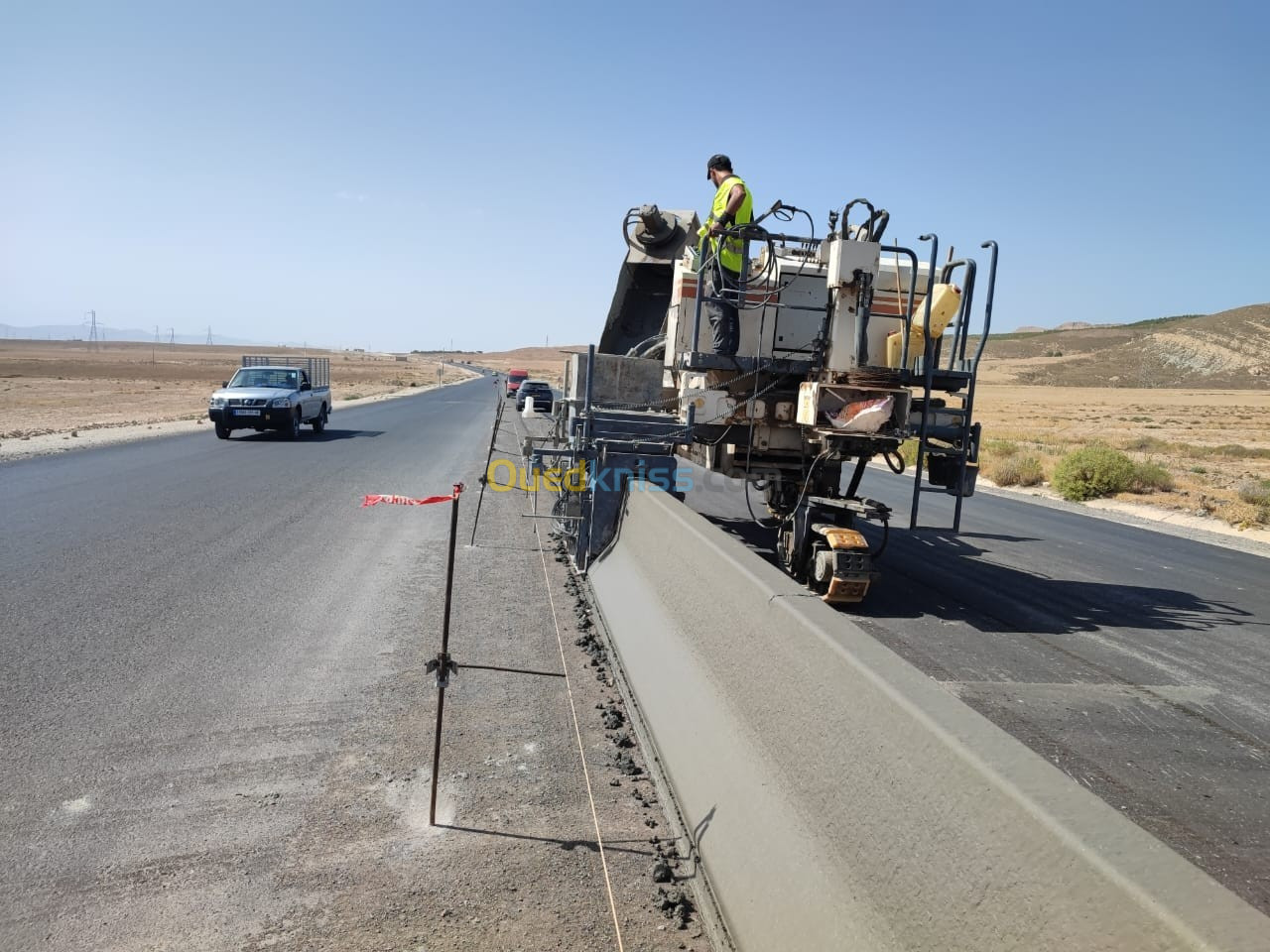 Glissiere de securite en beton