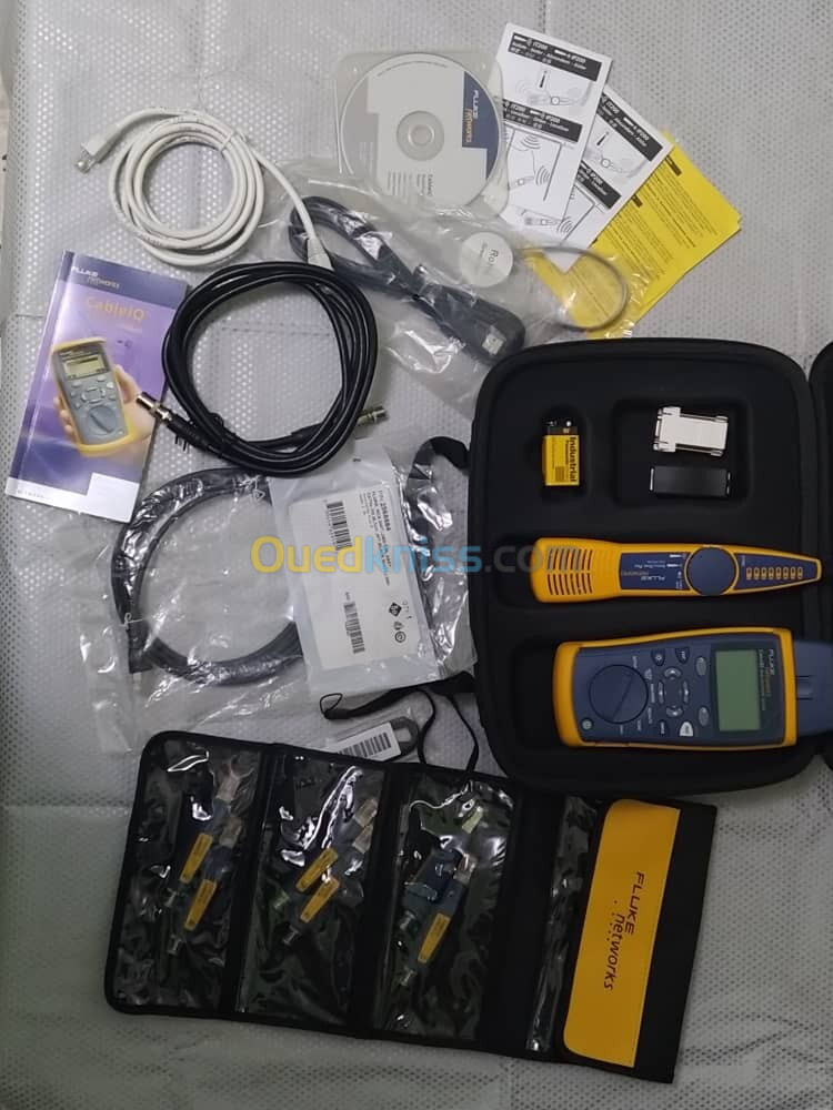 Testeur de qualification Fluke Networks CableIQ - Kit informatique avancé