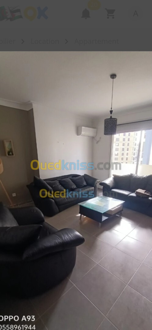 Location Appartement F3 Alger Ouled fayet