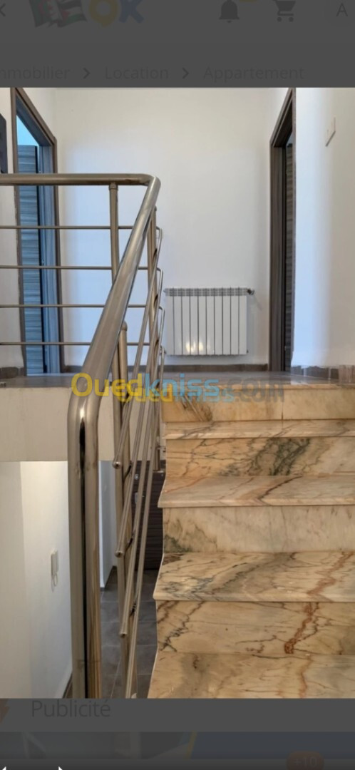 Location Appartement F4 Alger Ouled fayet