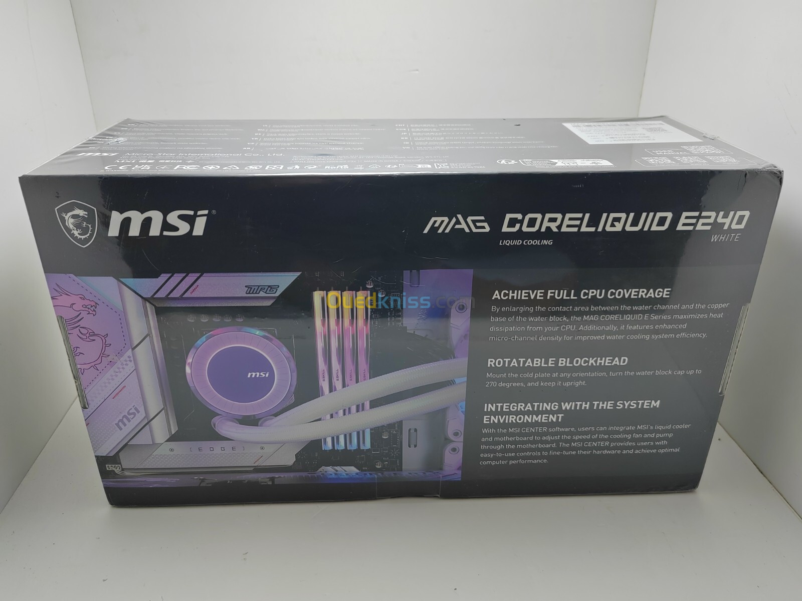 MSI MAG CORELIQUID E240 White