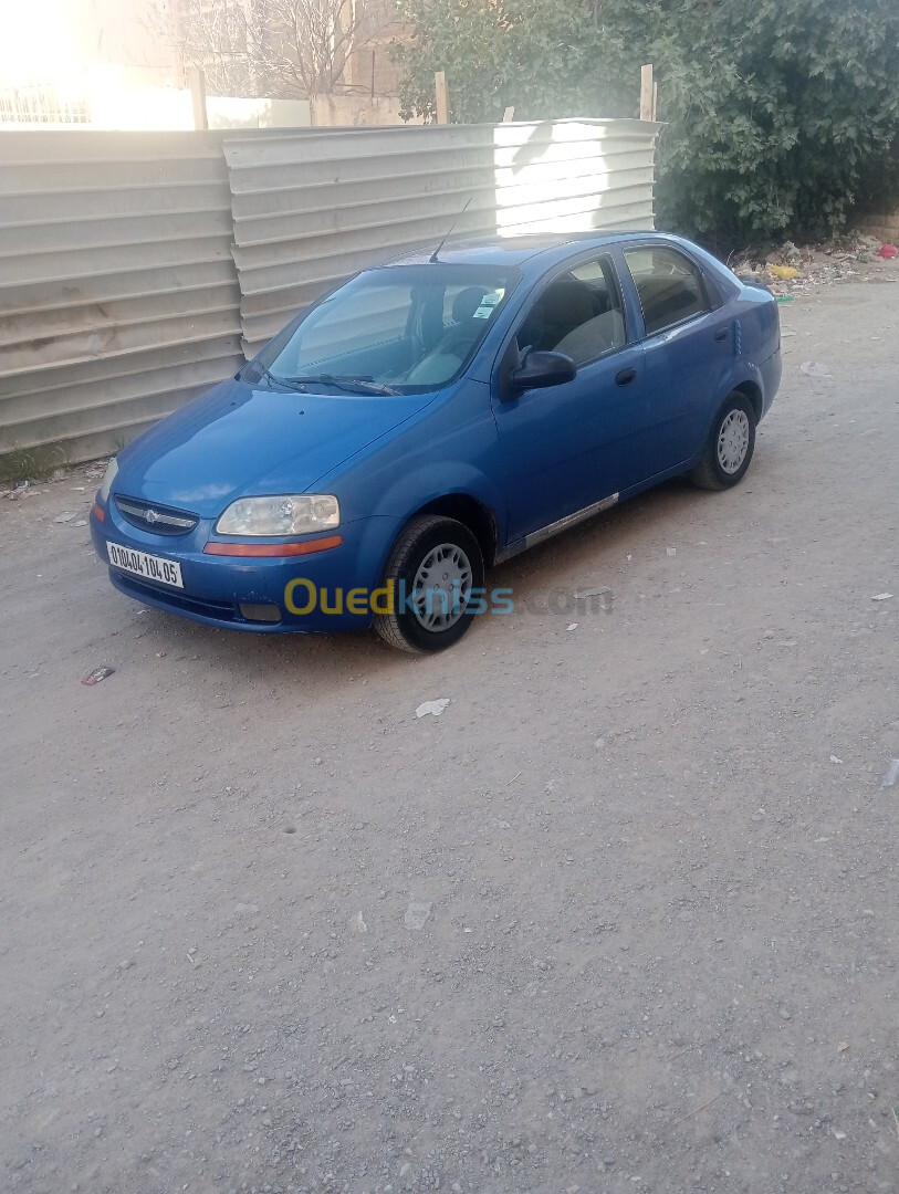 Chevrolet Aveo 4 portes 2004 Aveo 4 portes