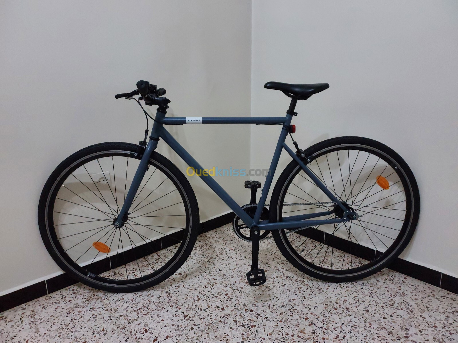 Vélo vtc b'twin elops SPEED 500 BLEU 28"