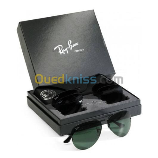 Rayban flip out tech aviator 