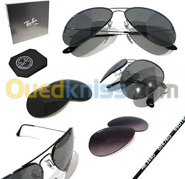 Rayban flip out tech aviator 