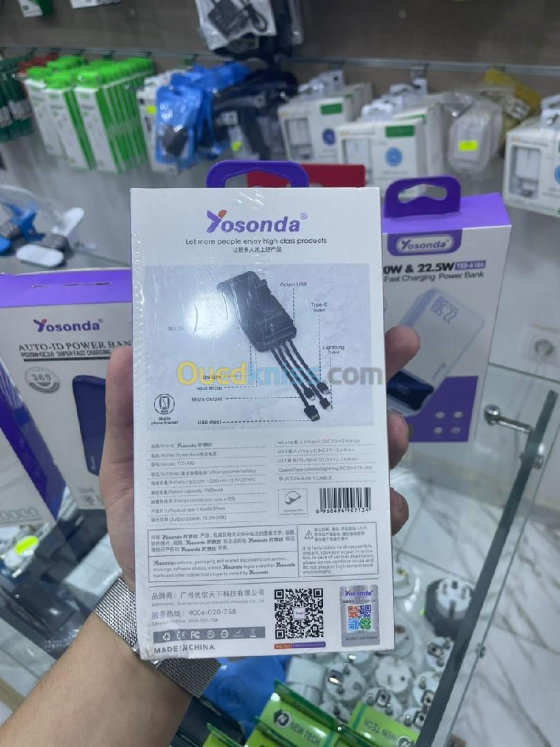 Power Bank Yosonda Original 20000Mah