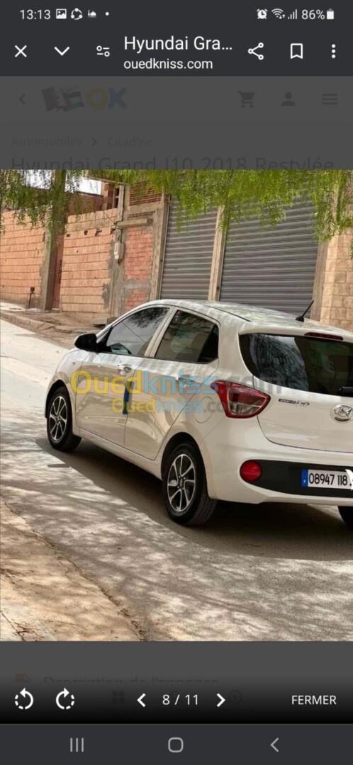 Hyundai Grand i10 2018 Restylée DZ