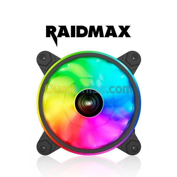 PACK 5 VENTILATEUR Raidmax NV-T120FB