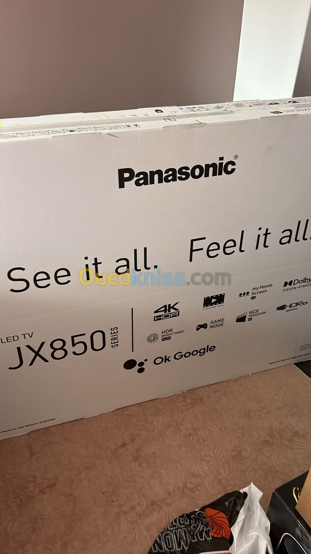 PANASONIC TH-65JX850M 65 inch, Android TV, 4K HDR Smart TV