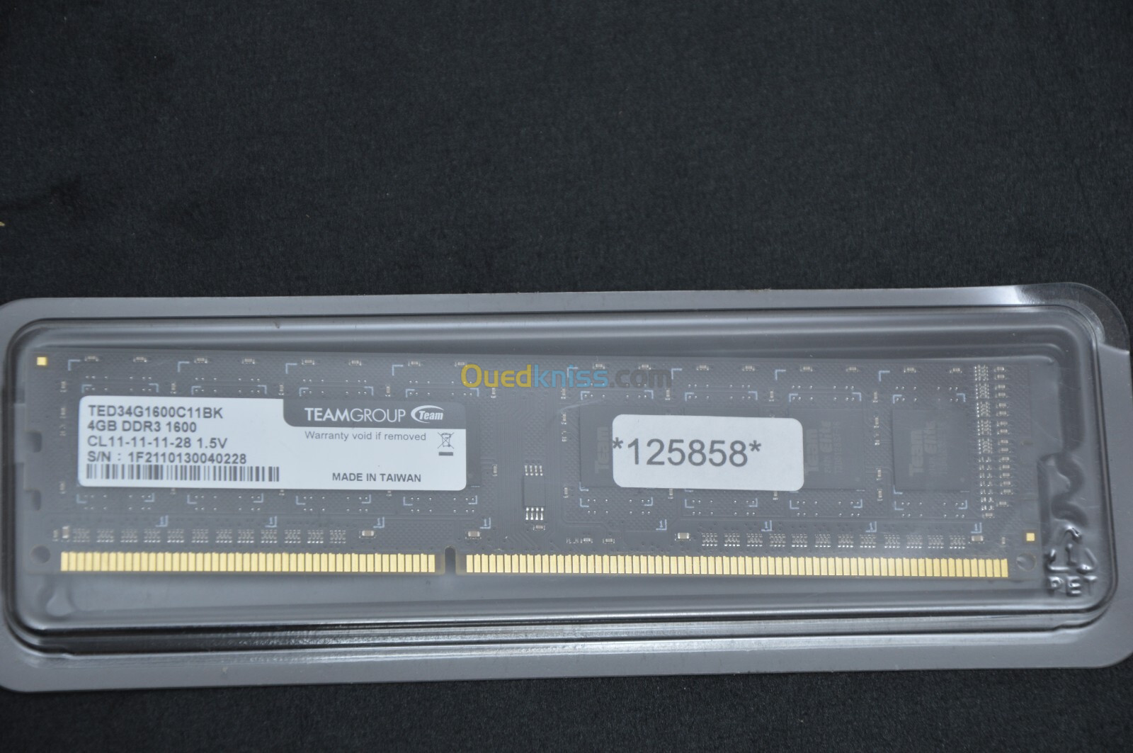 Teamgroup 4GBx2 DDR3 1600 