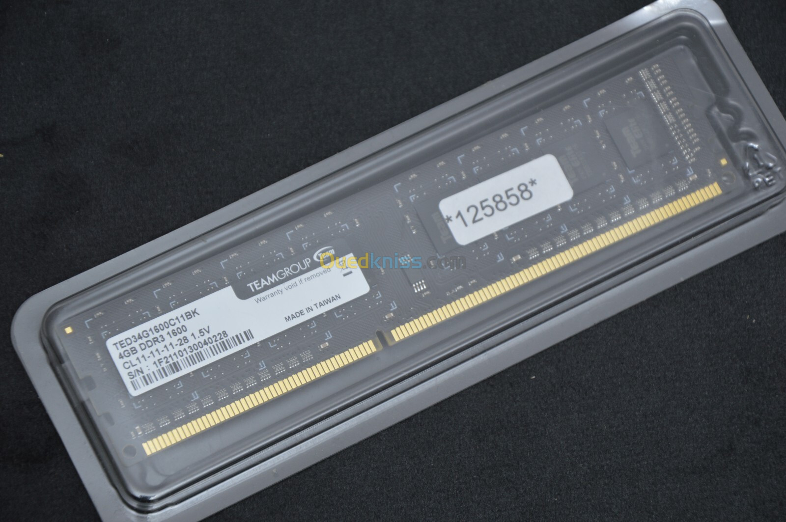 Teamgroup 4GBx2 DDR3 1600 