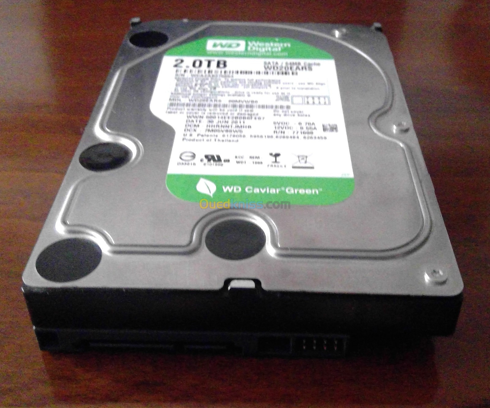  Disque Dur Western Digital Caviar Green 1.5To SATA II  3.5"