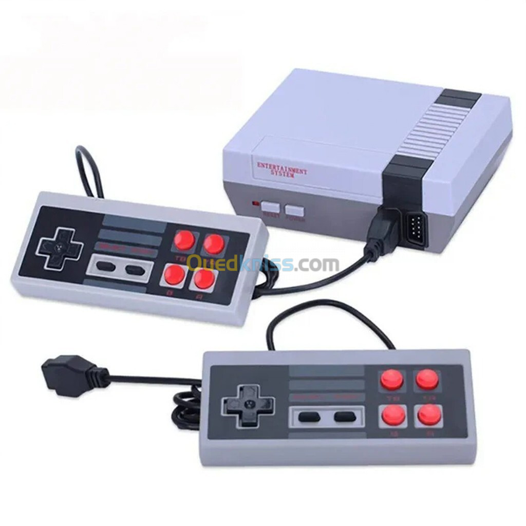 Mini console de jeu rétro classique 620 Games avec 2 Manettes