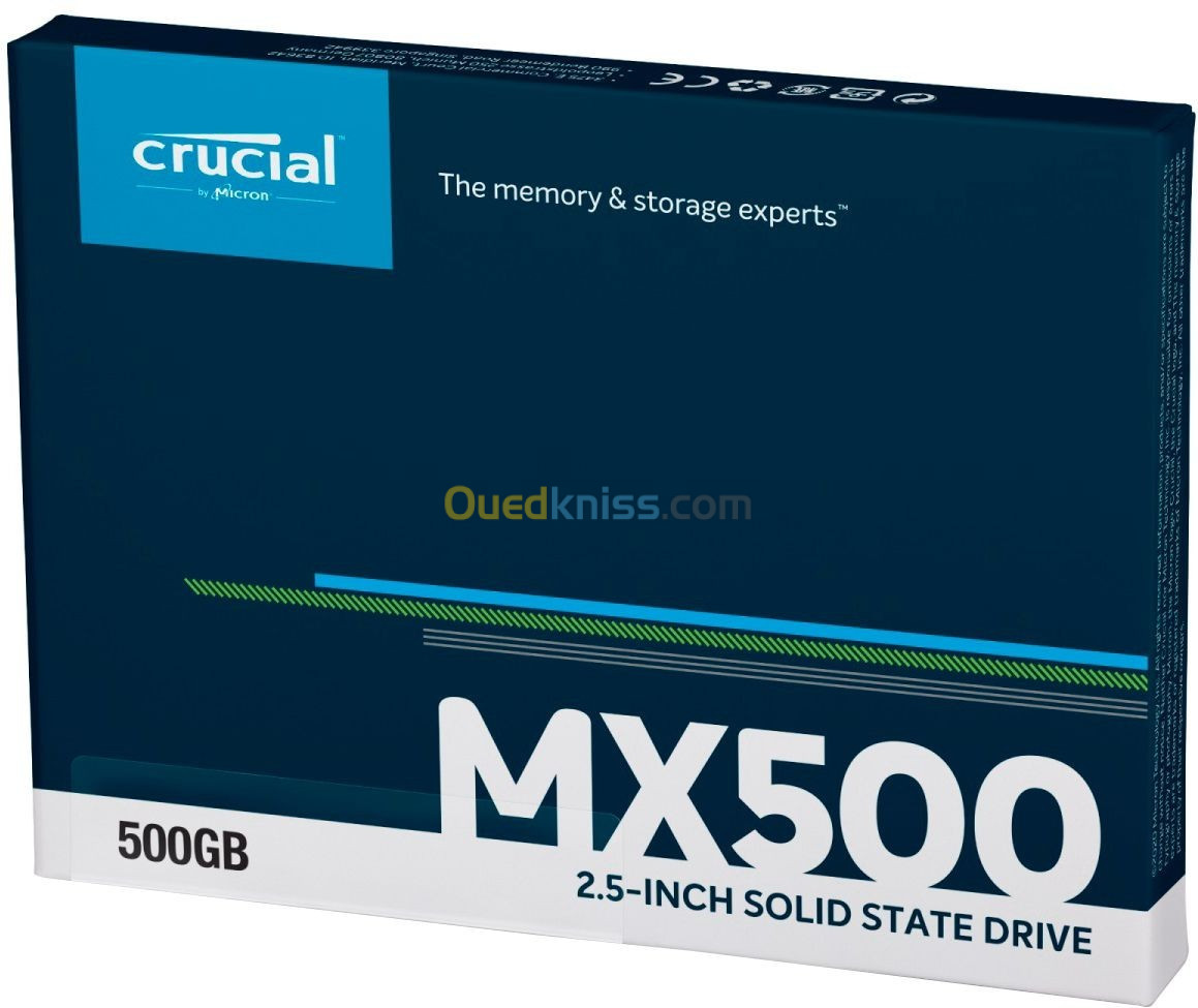 SSD interne Crucial MX500 500 Go 2,5 - Alger Algérie