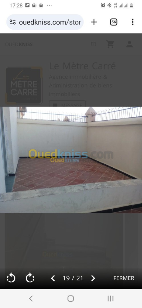 Vente Appartement F3 Alger Birkhadem