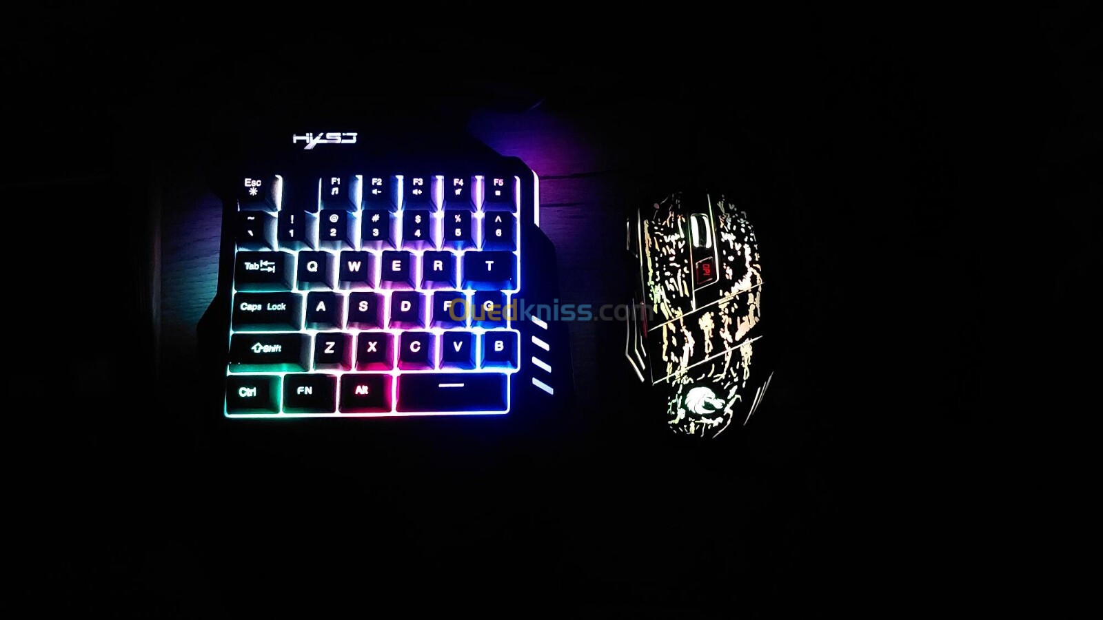 mouse and keyboard gaming  - clavier et souris gamer- RGB