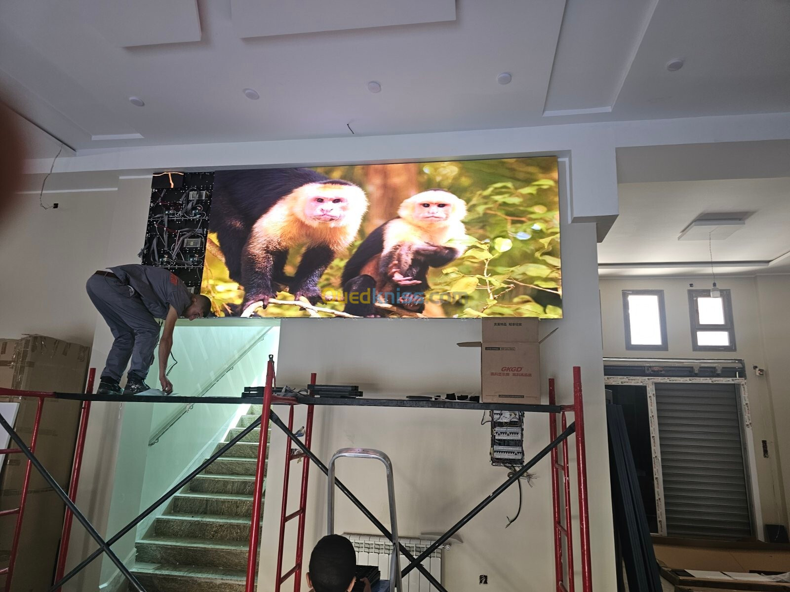 trés haute résolution led screen p1.530