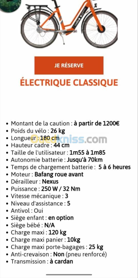 Vélo électrique 