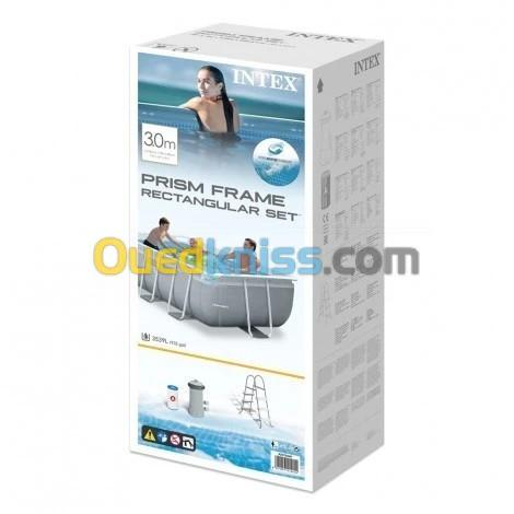 Piscine INTEX Rectangulaire Prisme Avec Filtre 300*175*80 Cm