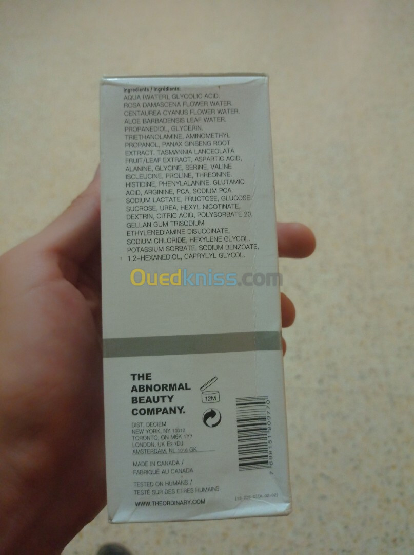 The ordinary glycolic acid toner 240ml