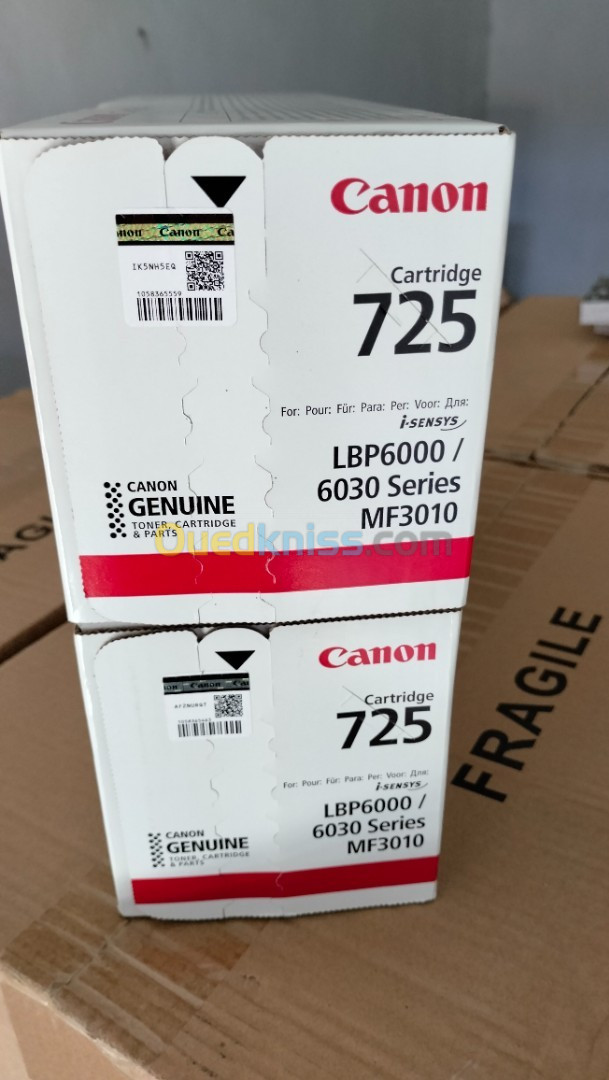 PROMOTION  TONER CANON 725 ORIGINAL 