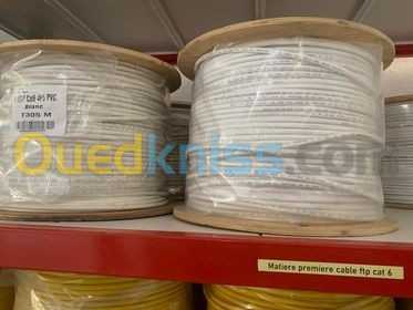 câble réseau FTP cat 6 et cat 6A