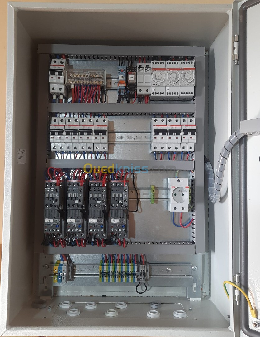 Réalisation des armoires électriques 