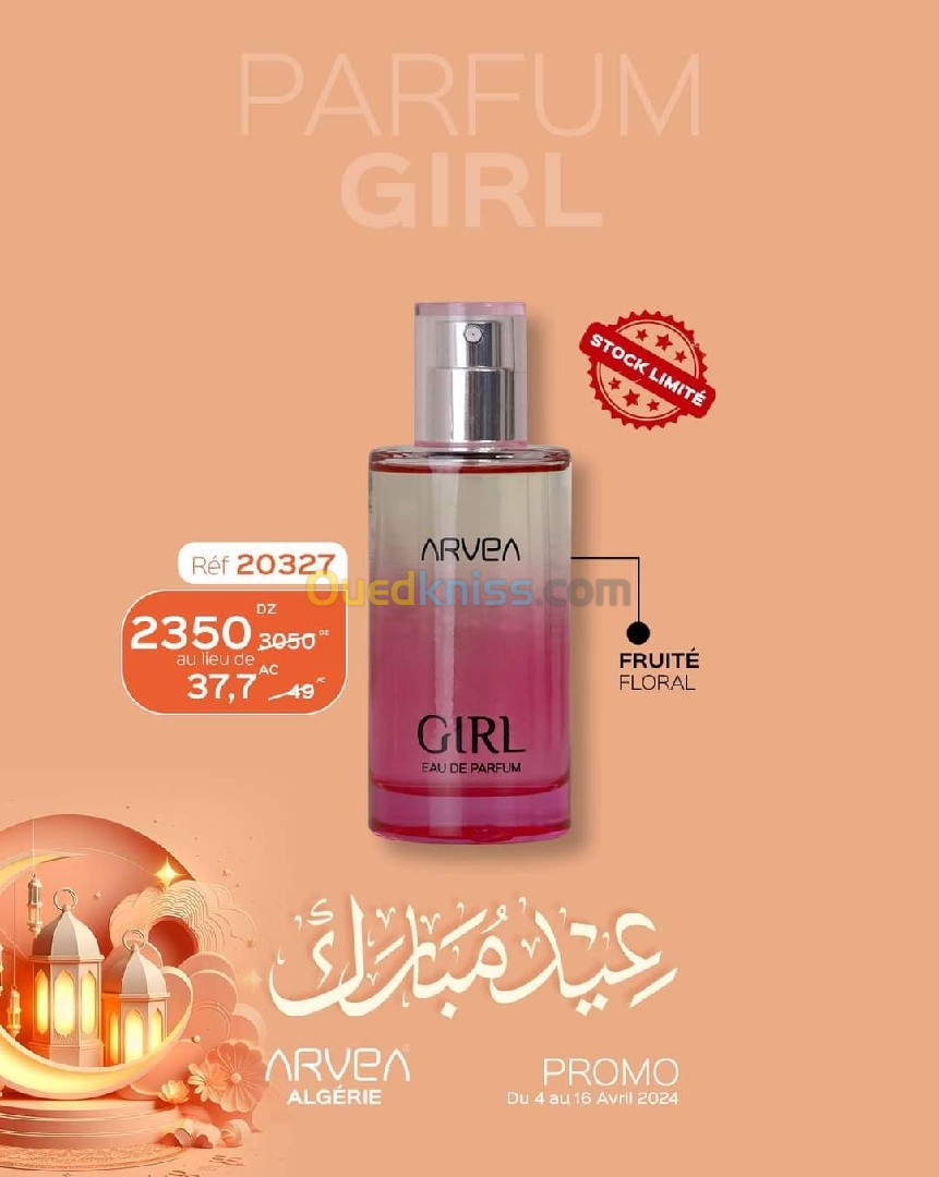 Parfums arvea promo