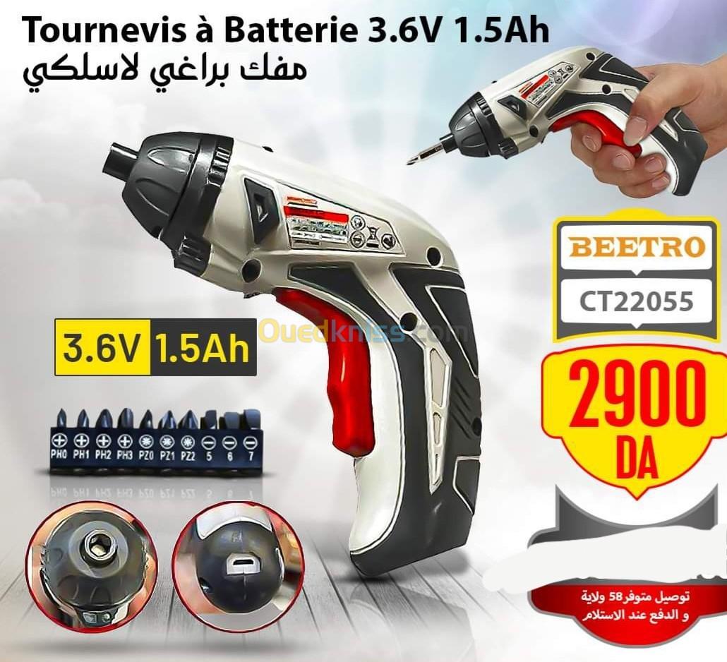 Tournevis nv crown CT22055 a Batterie 3.6v