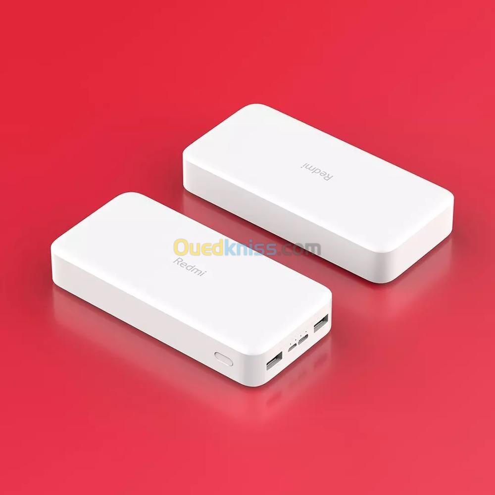 Original Redmi Power Bank 20000mAh 18W QC3.0 batterie externe Version de charge rapide 