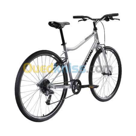 Vélo tout chemin riverside 120 gris metal