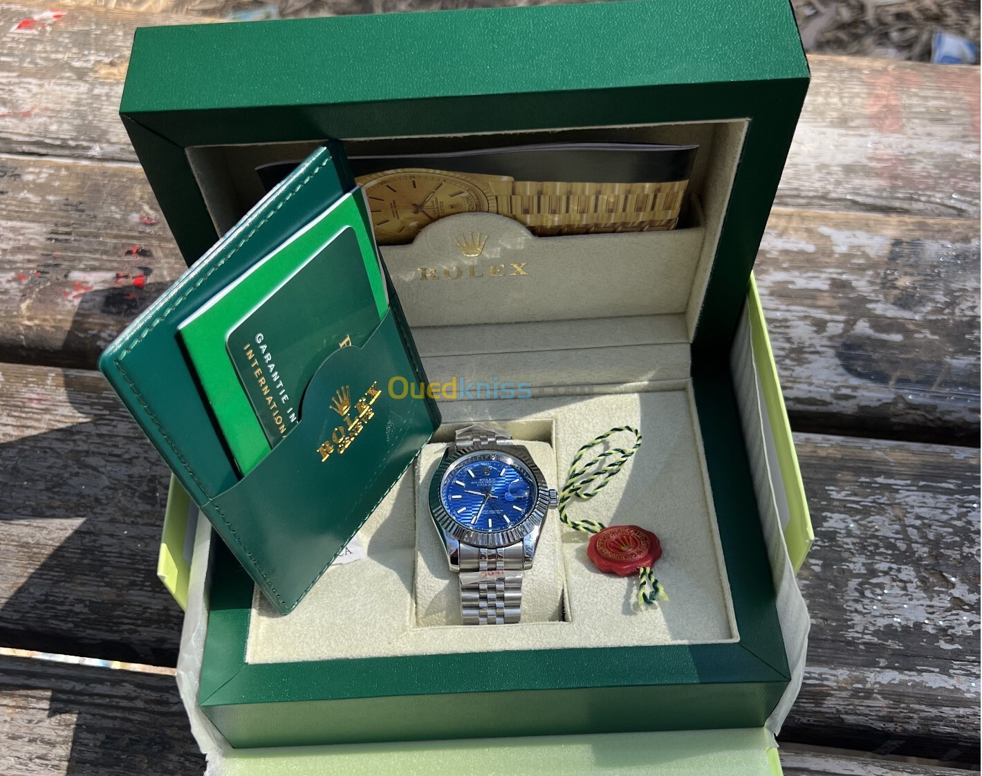 Rolex DATE JUST FondBlue