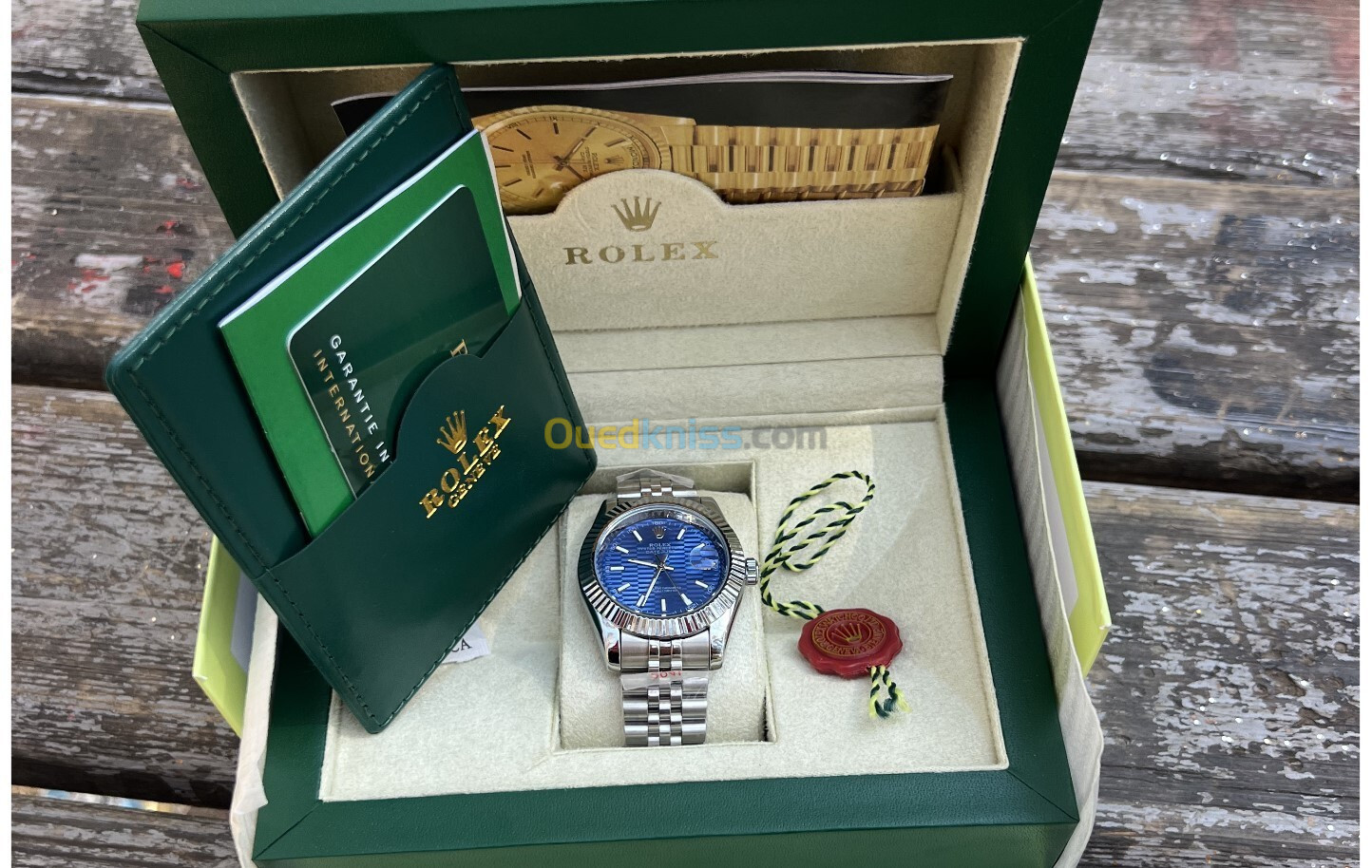 Rolex DATE JUST FondBlue