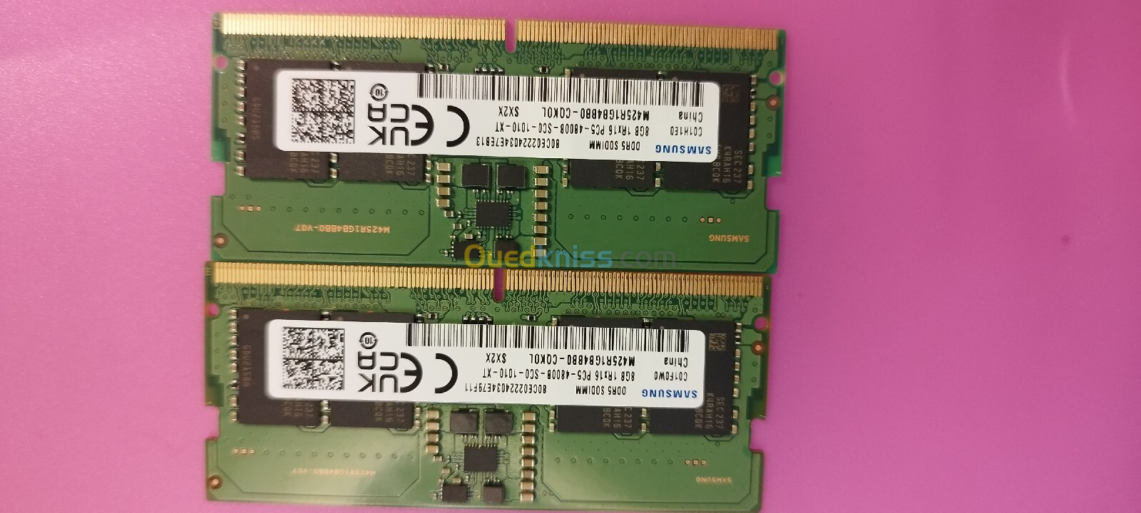 RAM DDR5 LAPTOP 16Go 4800MHz SAMSUNG