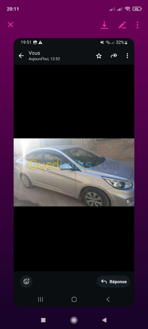 Hyundai Accent RB  4 portes 2017 