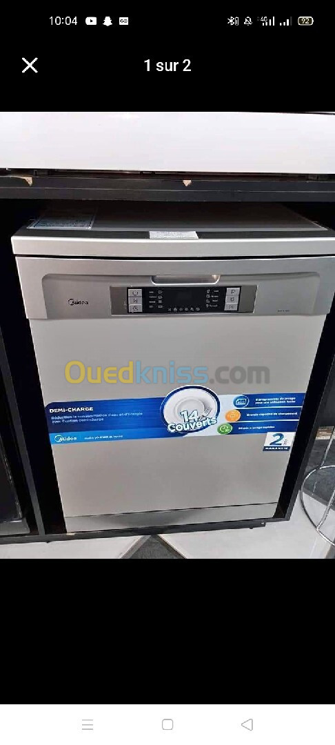 Lave vaisselle midea 13/14 couverts 