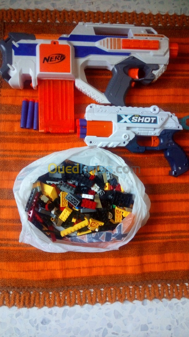 Pistolet nerf .lego