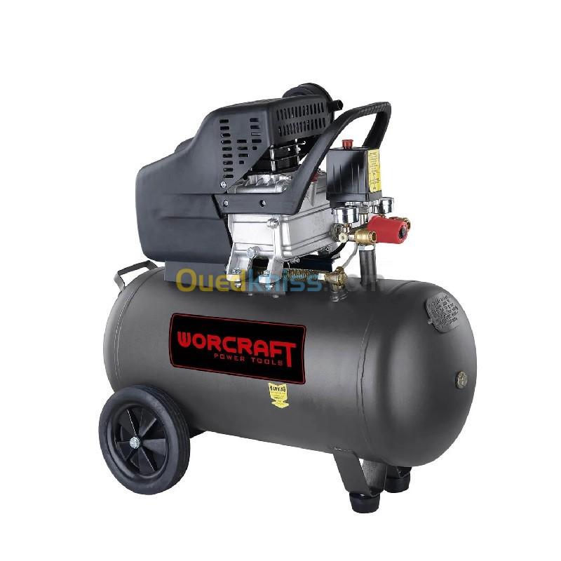 Compresseur D'air 24L WORCRAFT | AC02-24