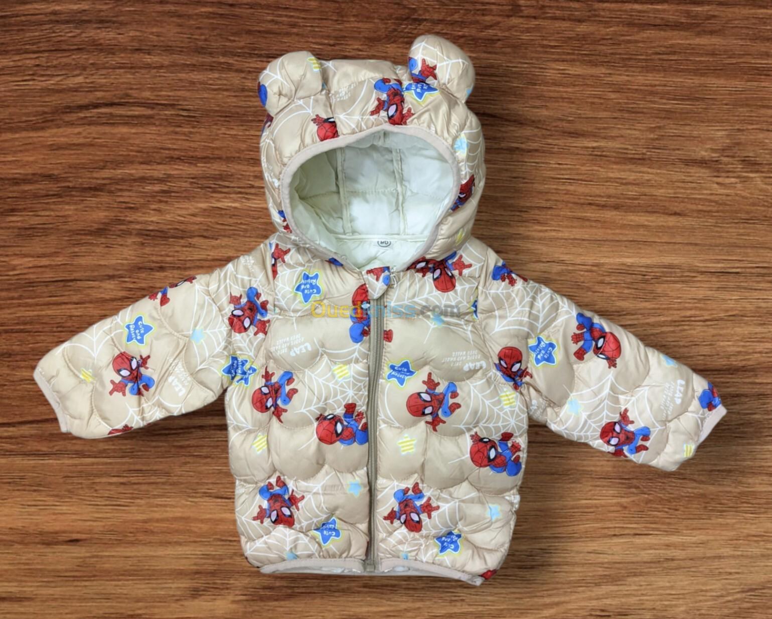 Veste spiderman enfant ( doudoune)