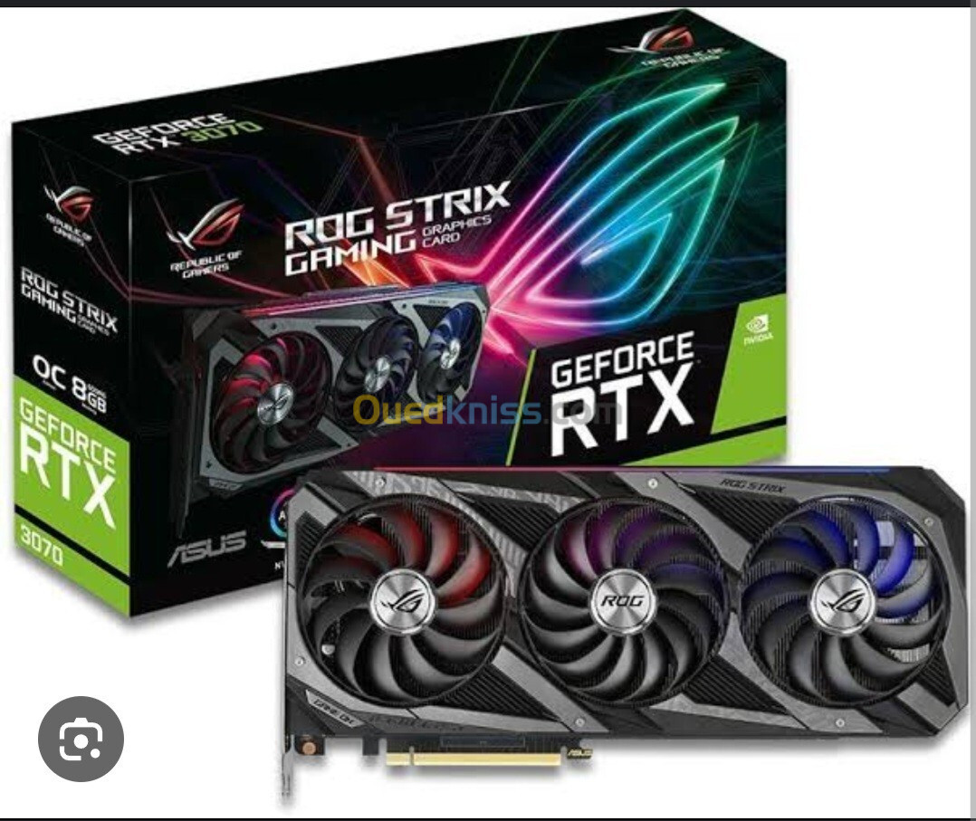 Rtx 3070 asus rog strix 3070 8gb ddr6