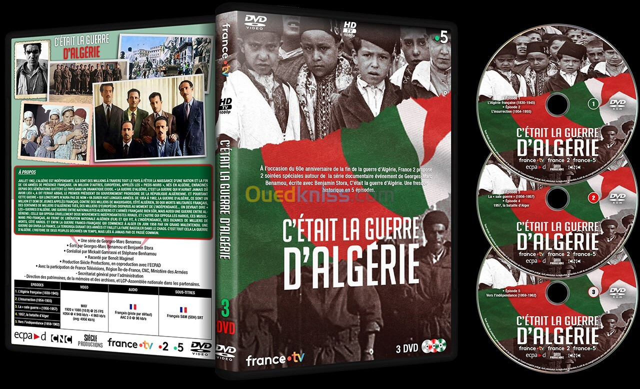 C'était la Guerre D'Algerie HD 1080p (3xDVD5)