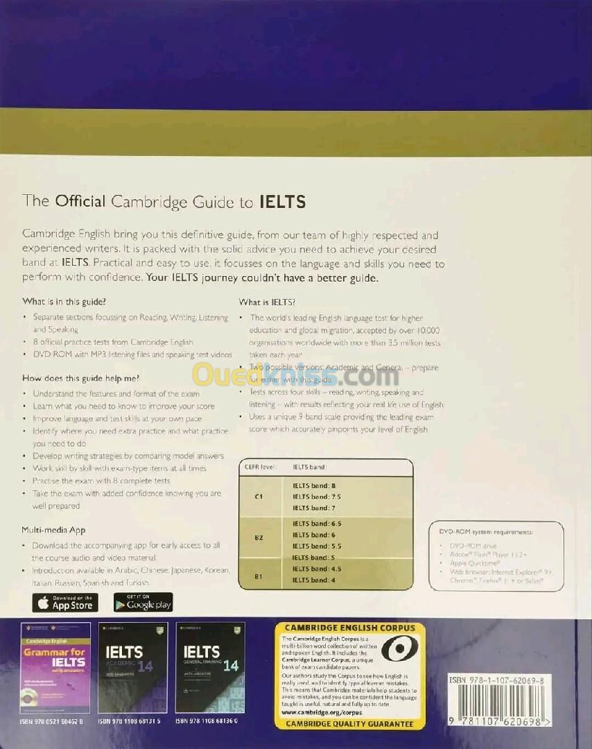 The Official Cambridge Guide to IELTS Student's Book with Answers with DVD-ROM